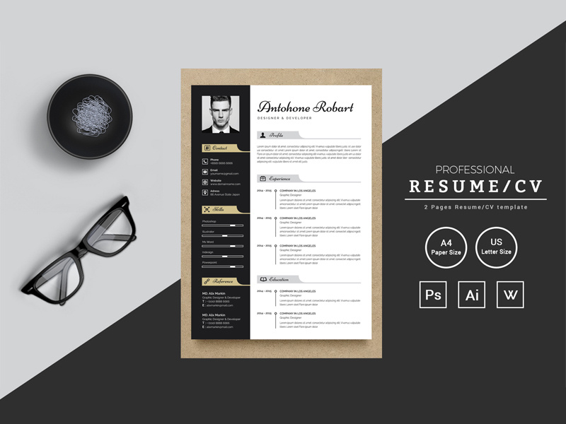 Antohone Robert Resume Template job seekers doctors resume bankers resume manager cv template resume mac pages student resume professional resume modern resume infographic resume word resume creative resume clean resume cv resume