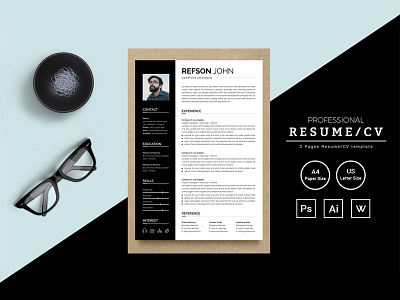 Refson John Resume Template bankers resume clean resume creative resume cv doctors resume infographic resume job seekers manager cv template modern resume professional resume resume resume mac pages student resume word resume