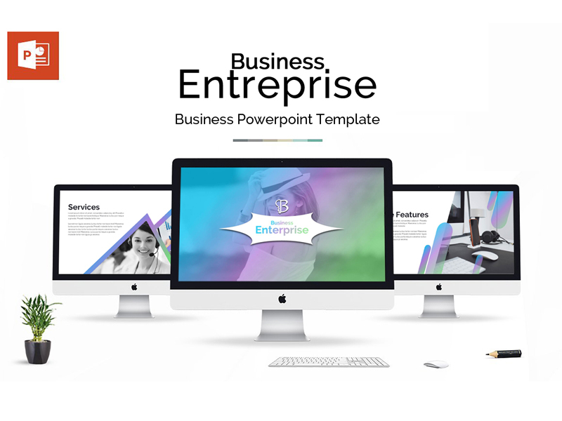 Business Entreprise PowerPoint Template by TheStyle on Dribbble