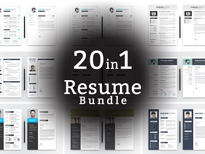 Word CV Bundle Resume Template