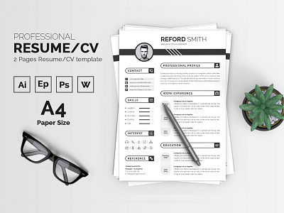 Reford Smith Resume Template bankers resume clean resume creative resume cv doctors resume infographic resume job seekers manager cv template modern resume professional resume resume resume mac pages student resume word resume