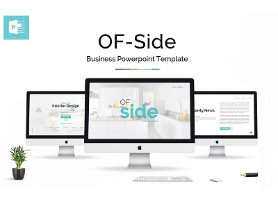 Of-Side PowerPoint Template business clean corporate creative extended grey keynote market marketing office powerpoint ppt pptx presentation presentations simple standard trending vertical white