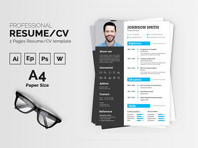 Johnson Smith Resume Template bankers resume clean resume creative resume cv doctors resume infographic resume job seekers manager cv template modern resume professional resume resume resume mac pages student resume word resume