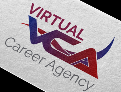 Virtual Career Agency Logo abstract business earth eco energy financial fuel green group horizont logo hybrid investment logotype natural nature professional ray shine solar energy studio