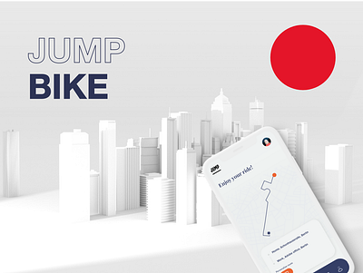 JUMP redesign animation app augmented reality citiy minimal mobility navigation ux uxdesign uxui