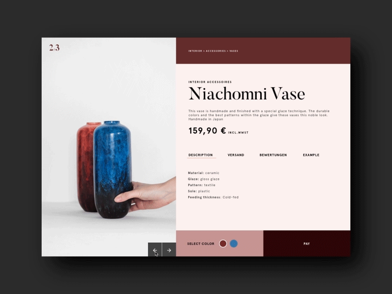 Daily UI Challenge Single Product #013