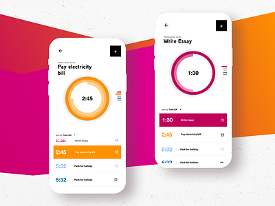 Daily UI Challenge Timer #014 animation app app animation app concept branding daily ui challenge dailyui design flat interface minimal principle sketch typography ui ux webdesign website