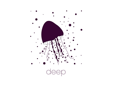 deep art deep design graphism icon illustration illustrator inktober inktober2017 lettering loumam minimal sketch typography vector