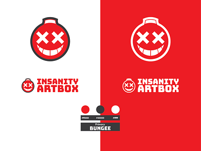 Insanity Artbox Logo branding design icon illustration logo vector