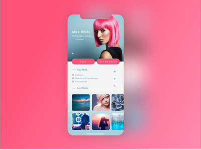 UI Daily Challenge ::: Day 006 Profile Page uiux