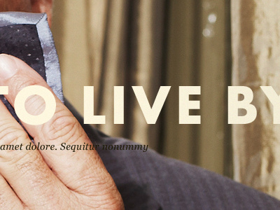 Livin' brown design futura layout photography typography web