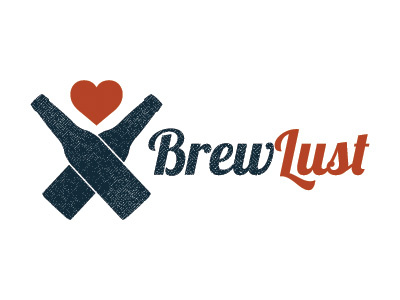 BrewLust beer bottles heart lust