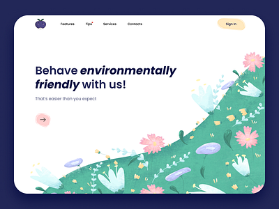 Environmental awareness website