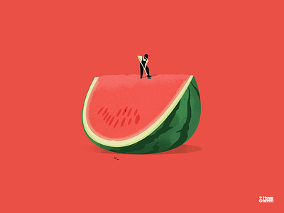 Watermelon food fruit graphic design graphicdesigner graphiste melon pastèque water watermelon
