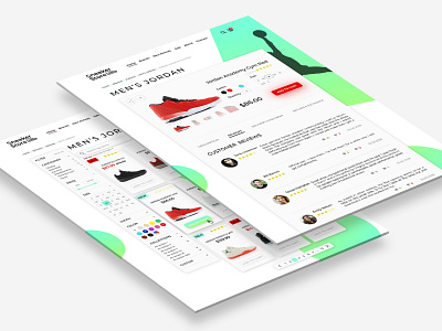 Sneaker Store Filter and Item card card design figma filter item sneaker store ui ux webdesign