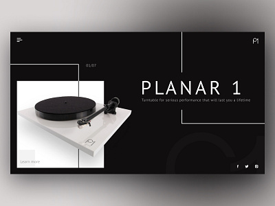 Planar Turntable