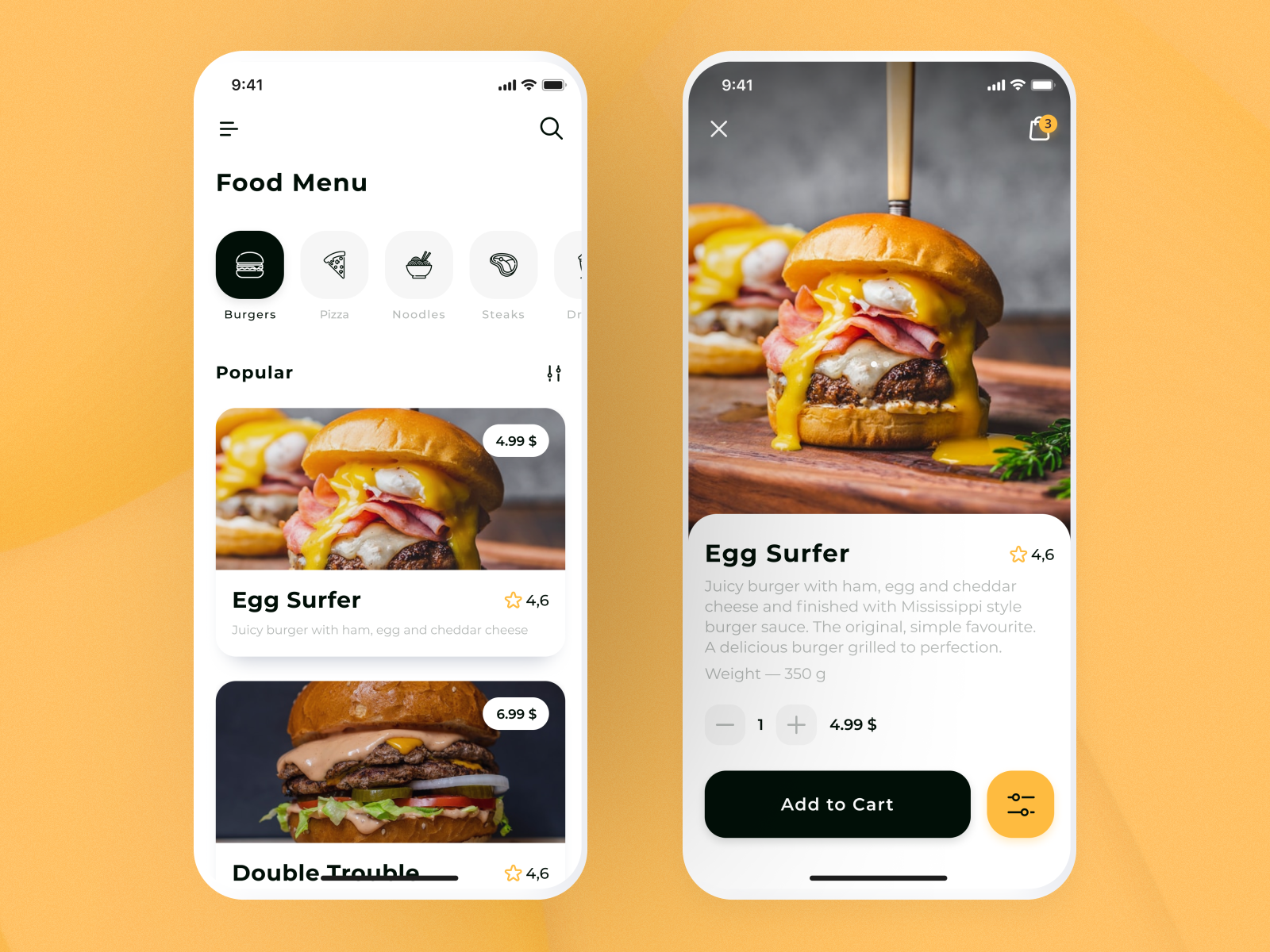 Food Delivery App By Alexander Bykhovsky On Dribbble