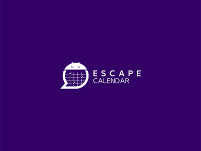 Escape Calendar brand brand identity branding branding design design icon illustration illustrator logo logodesign logos logotype