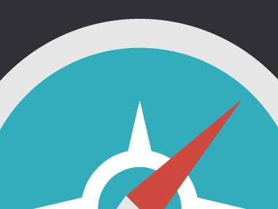 Safari browser icon minimal