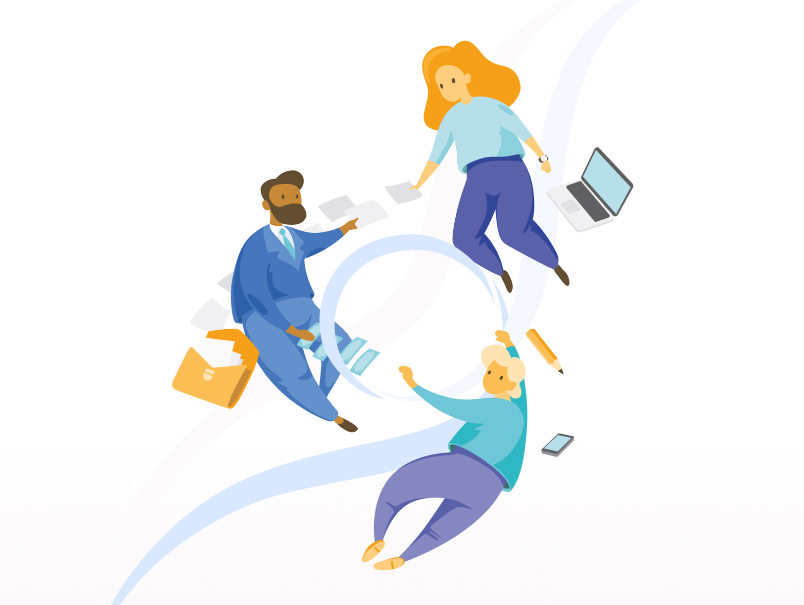 Co Workers Harmony By Kostiantyn Ninov On Dribbble