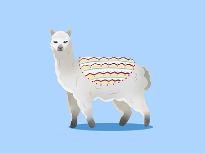 Alpaca alpaca alpaca painting animal art animals digital art procreate procreate painting