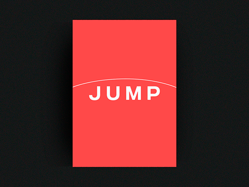 jump art design graphic design illustration illustration art poster visual