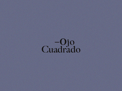 Ojo Cuadrado II architecture branding branding design corporate creative drawing ideas logo