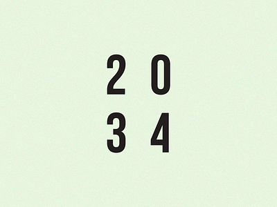 2034 art brand design hi logo numbers wtf