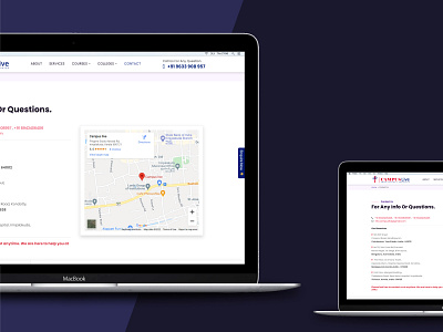 Campus Live Educational Services branding codeappan design educationalportal educationalservices educationalwebsite graphicdesign services style uxui web webdesign website