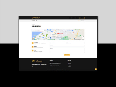 FAWZAN GENERAL TRADING LLC brand branding codeappan design generaltrading style uxui web webdesign website