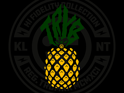 Tryb Pineapple T-Shirt hifi keal init kealin.it kealinit killing it music pineapple retro tryb tshirt