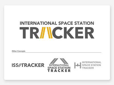 International Space Station Tracker Logo brand brand design design illustrator logo