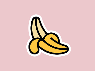 Bananarama banana branding emoji icon identity sticker