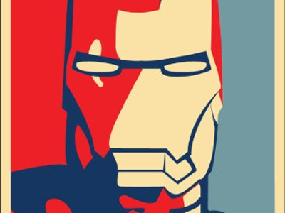 Iron Man graphic iron man print