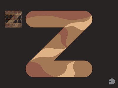 Z brand curves geometric design graphic graphicdesigner grid design illustration lettering lettermark monochromatic sharp typography vector z