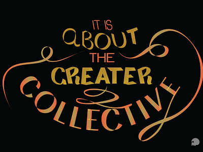 Greater Collective adobe illustrator graphic illustration lettering typography vector