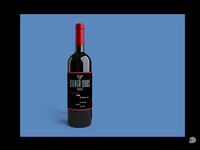 Merlot bottle Mock Up