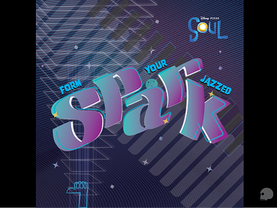 Soul Contest contest film graphic graphicdesigner illustration jazz lettering poster soul space spark typography