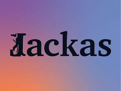 jackas logo brand branding graphic identity illustration jackass lettering logo logodesign penguin logo vector wordmark