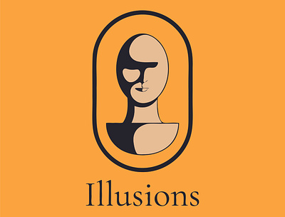 Illusions brand classiclogo classy design graphic graphicdesigner identity illusions illustration logo logodesign shadowlogo statuelogo vector