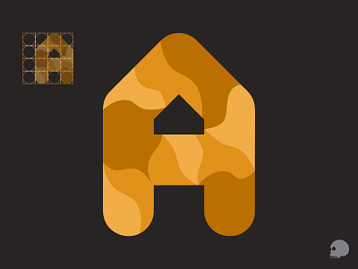 A brand curves design graphic graphicdesigner grid illustration lettering lettermark logodesign monochromatic typography vector