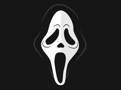 Ghost Face ghost face halloween horror horror icon illustration scream
