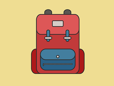 Travel Icons: Backpack backpack icon illustration travel travel icons