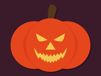 Jack-O-Lantern halloween illustration jack o lantern pumpkin vectober