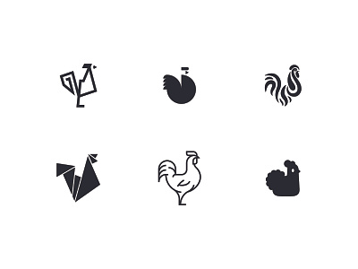 MY Roosters design icon icon set icons line logo vector