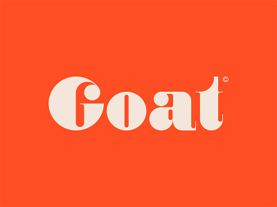 Goat Font font fontdesign type typeface typography typographyinspired