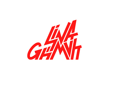 Lina Ghmvh Logo Design branding design graphic design icon icon set icons illustration lina line logo logotypes