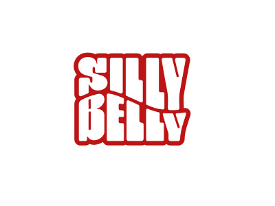 Silly Belly Logo Design design icon icon set icons line logo logotypes typography vector