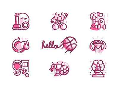 1000 Dual Tone line icons