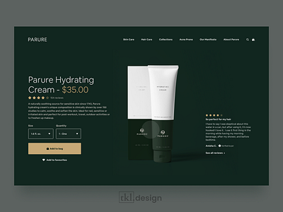 Parure Product Page - Shot Rebound